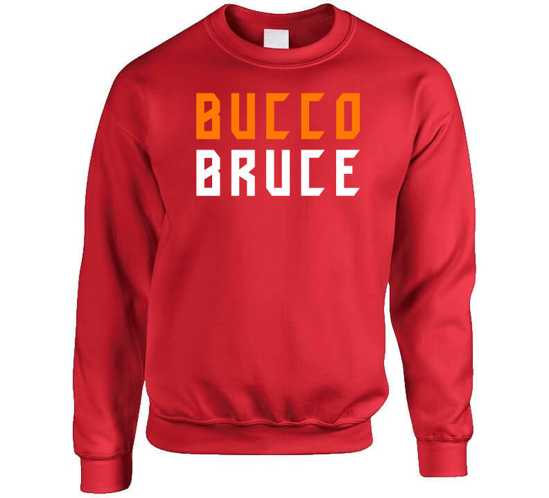 Large Bucco Bruce Graphic Tampa Bay Buccaneers Unisex Hoodie - TeebyHumans