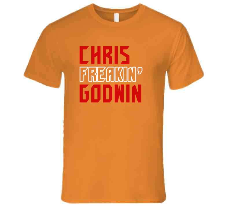 Chris Godwin White T-Shirt Print #1240348 Online