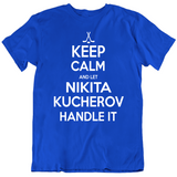 Nikita Kucherov Keep Calm Handle It Tampa Bay Hockey Fan T Shirt