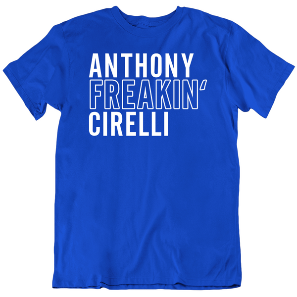 Anthony Cirelli Baseball Tee Shirt, Tampa Bay Hockey Men's Baseball T-Shirt