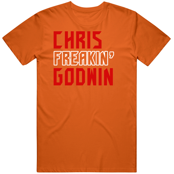 Chris Godwin White T-Shirt Print #1240348 Online